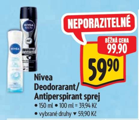 Nivea Deodorant/Antiperspirant sprej
