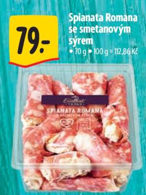 Spianata Romana se smetanovým sýrem