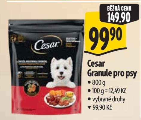 Cesar Granule pro psy
