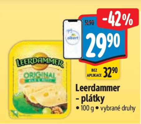 Leerdammer plátky