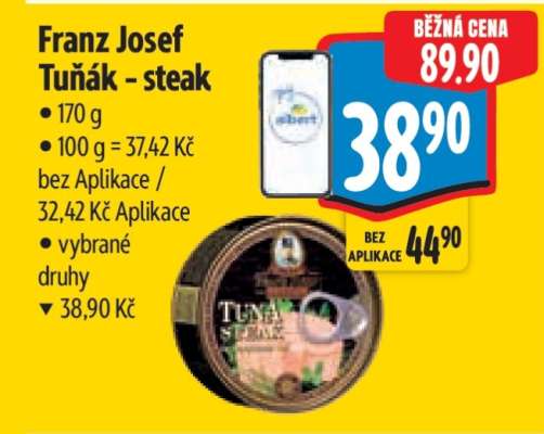 Franz Josef Tuňák steak