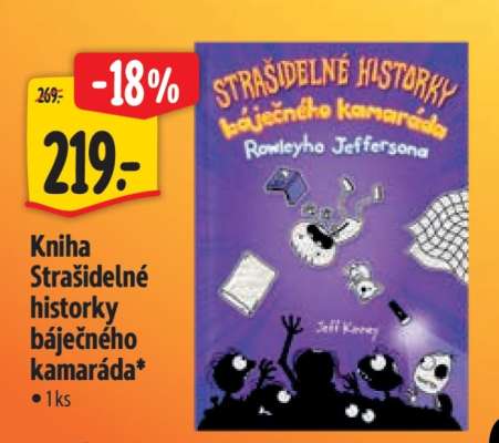 Kniha Strašidelné historky báječného kamaráda