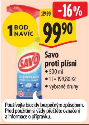 Savo Proti plísní