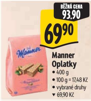 Manner oplatky