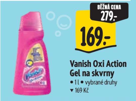 Vanish Oxi Action Gel na skvrny