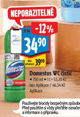 Domestos WC čistič