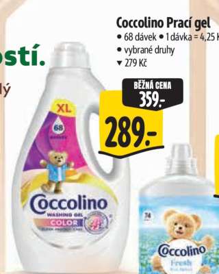 Coccolino prací gel