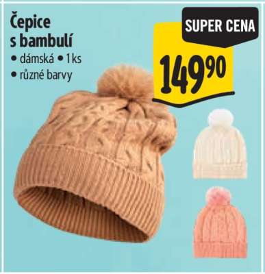 Čepice s bambulí