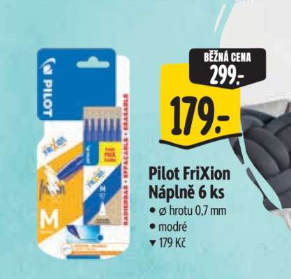 Pilot FriXion Náplně 6 ks
