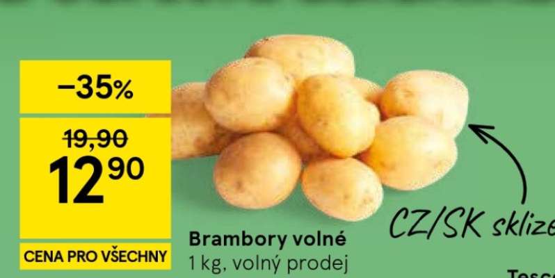 Brambory volné