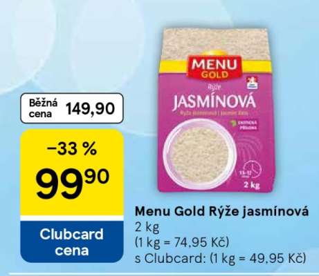 Menu Gold Rýže jasmínová