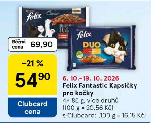 Felix Fantastic Kapsičky pro kočky