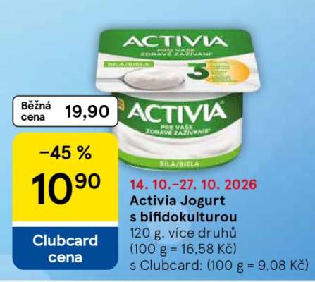 Activia Jogurt s bifidokulturou