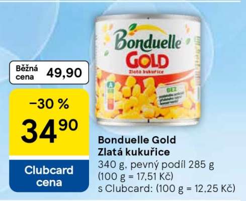 Bonduelle Gold Zlatá kukuřice