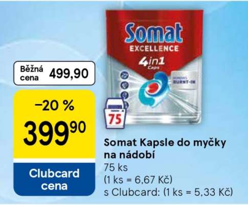 Somat Kapsle do myčky na nádobí