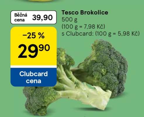 Tesco Brokolice