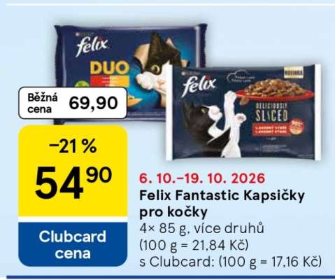 Felix Fantastic Kapsičky pro kočky