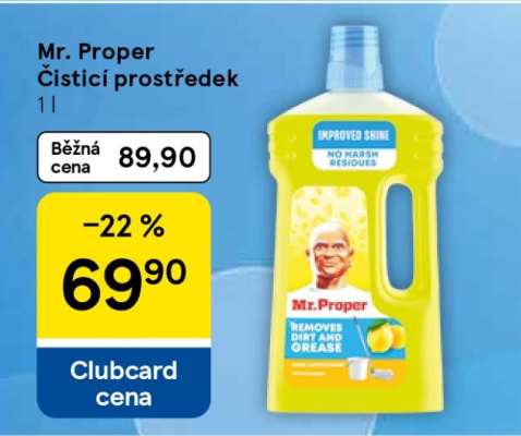 Mr. Proper ČISTICÍ PROSTŘEDEK