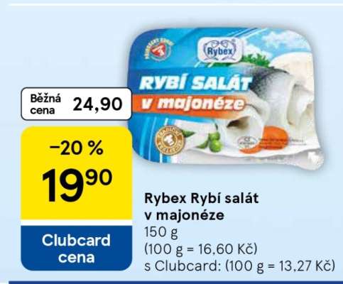 Rybex Rybí salát v majonéze