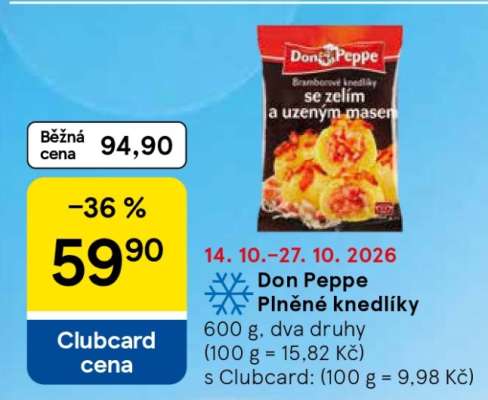Don Peppe Plněné knedlíky