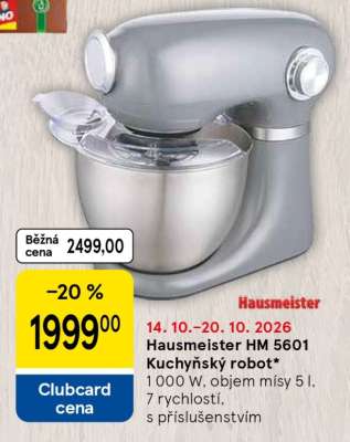 Hausmeister HM 5601 Kuchyňský robot
