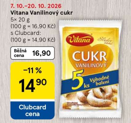 Vitana Vanilinový cukr