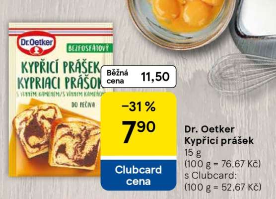 Dr. Oetker Kypřicí prášek