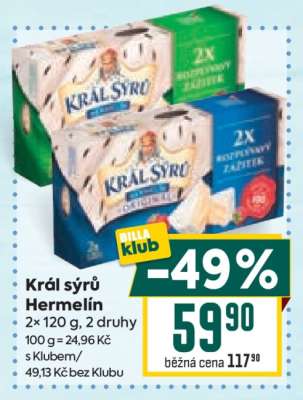 Král Sýrů Hermelín
