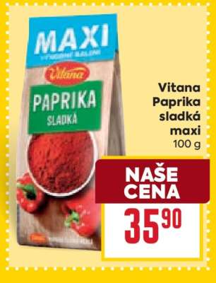 Vitana Paprika sladká maxi