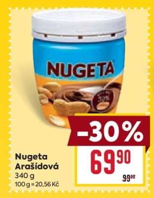 Nugeta arašídová