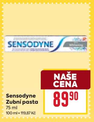 Sensodyne zubní pasta*