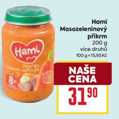 Hami masozeleninový příkrm