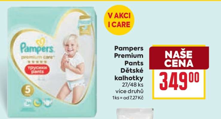 Pampers Premium Pants Dětské kalhotky