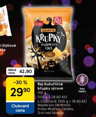 Rej Kukuřičné křupky sýrové