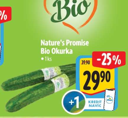 Nature’s Promise Bio Okurka