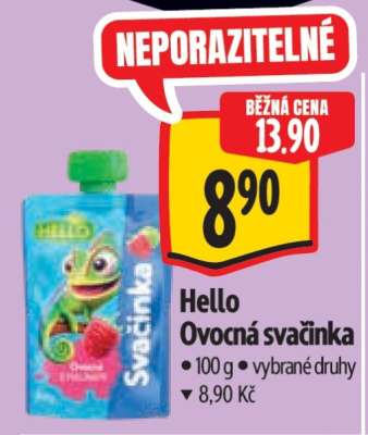 Hello Ovocná svačinka