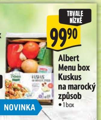 Albert Menu box Kuskus na marocký způsob