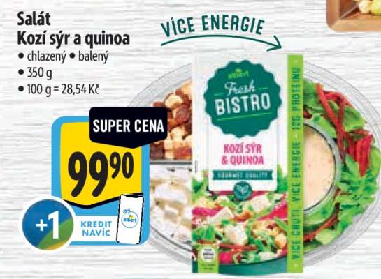 Salát Kozí sýr a quinoa