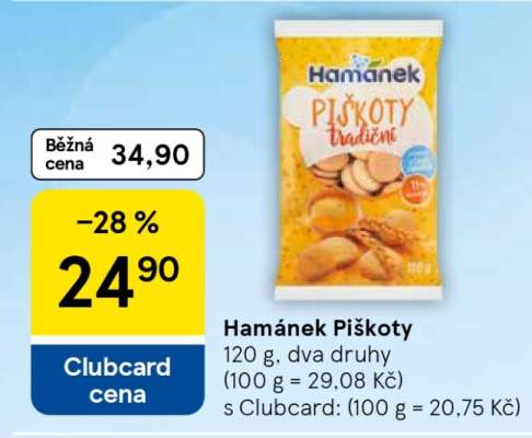 Hamánek Piškoty