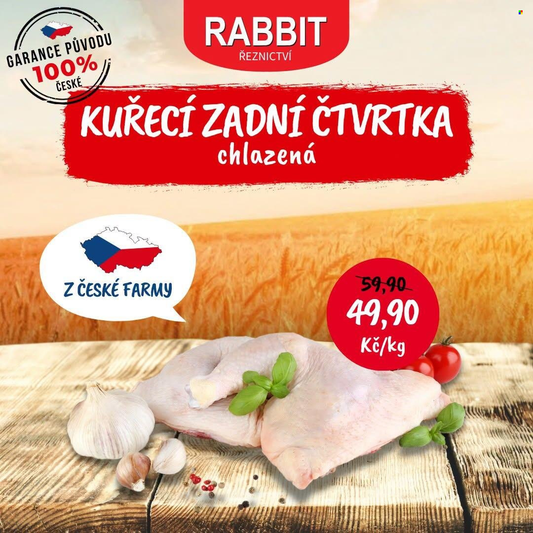 Leták RABBIT řeznictví - 13. 10. 2026 - 19. 10. 2026. Strana 3