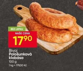 Bivoj Pološunková klobása