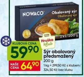 Sýr obalovaný předmažený