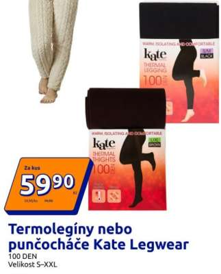 Termolegíny nebo punčocháče Kate Legwear