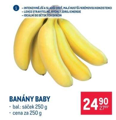 BANÁNY BABY