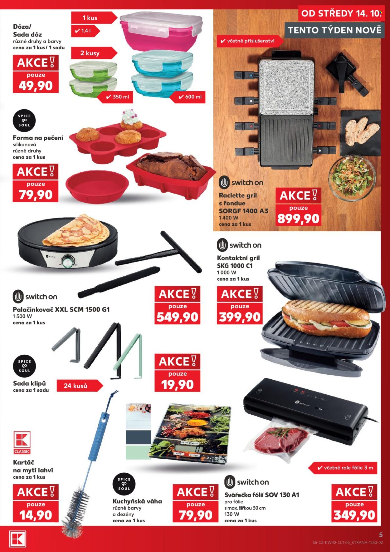Leták Kaufland - 14. 10. 2026 - 20. 10. 2026. Strana 5