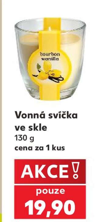 VONNÁ SVÍČKA VE SKLE*