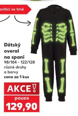 Dětský overal na spaní