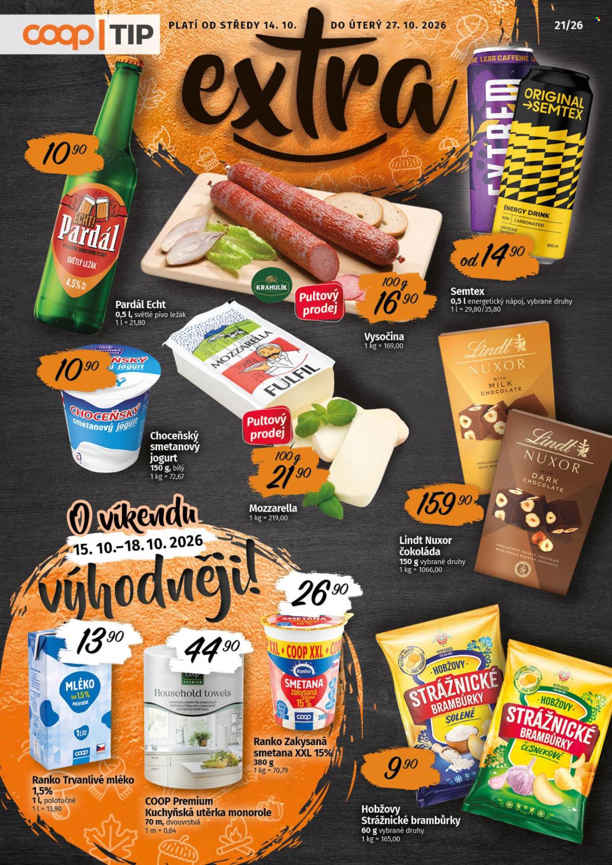Leták coop TIP - 14. 10. 2026 - 27. 10. 2026. Strana 1