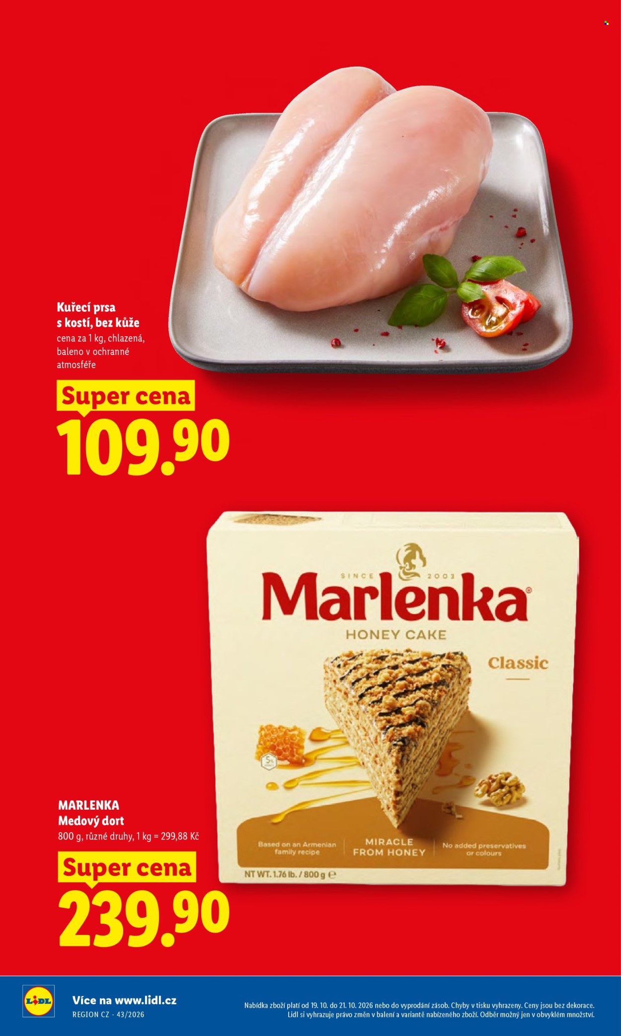 Leták Lidl - 19. 10. 2026 - 21. 10. 2026. Strana 4