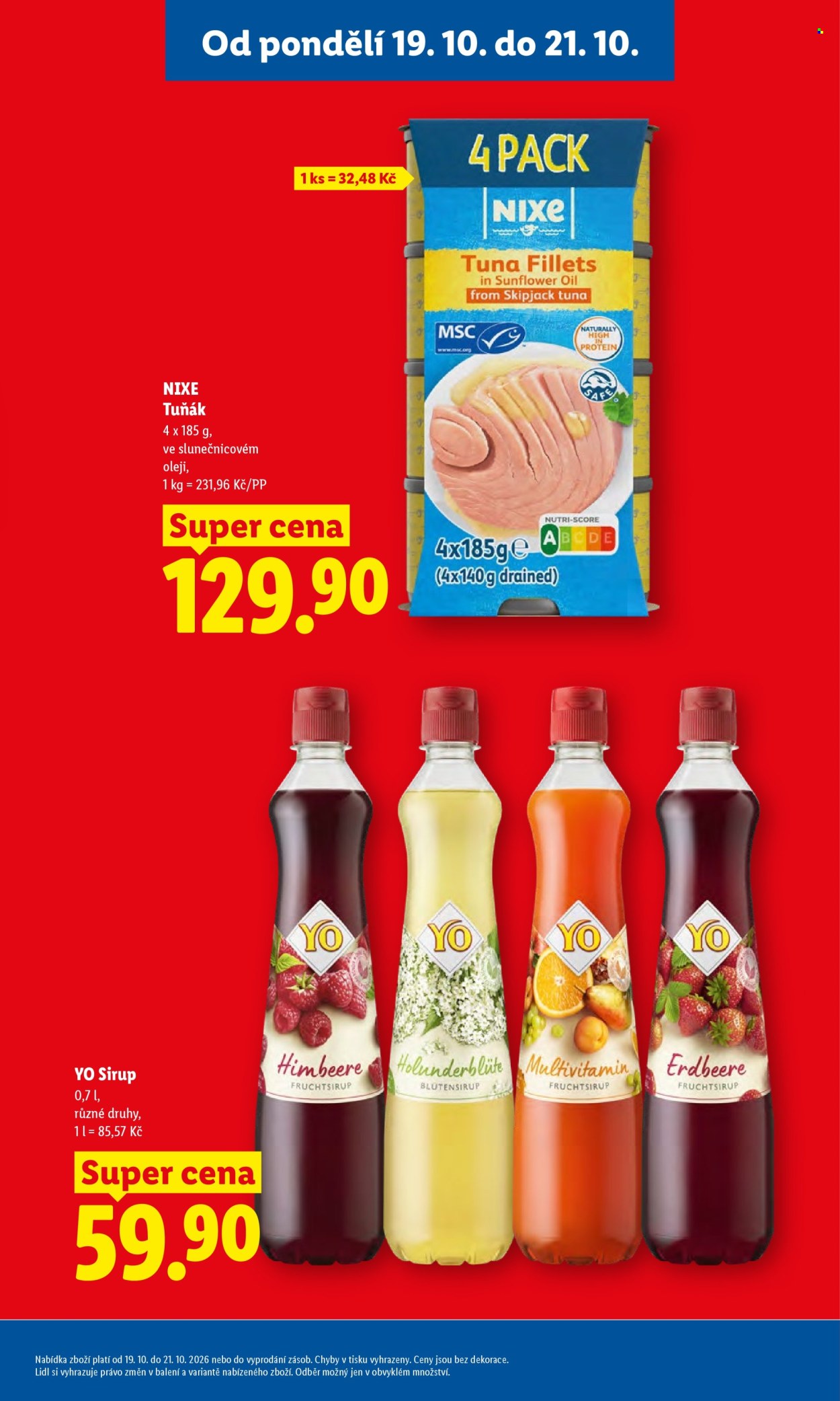 Leták Lidl - 19. 10. 2026 - 21. 10. 2026. Strana 5